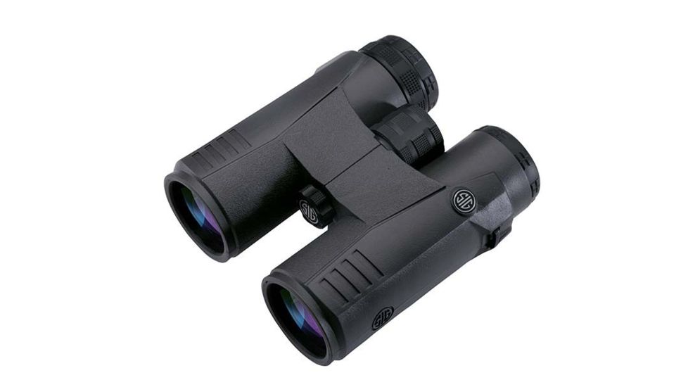 SIG SAUER Zulu5 Binocular, 12X50mm, HD Lens, Open Bridge, Black, Small, SOZ52121