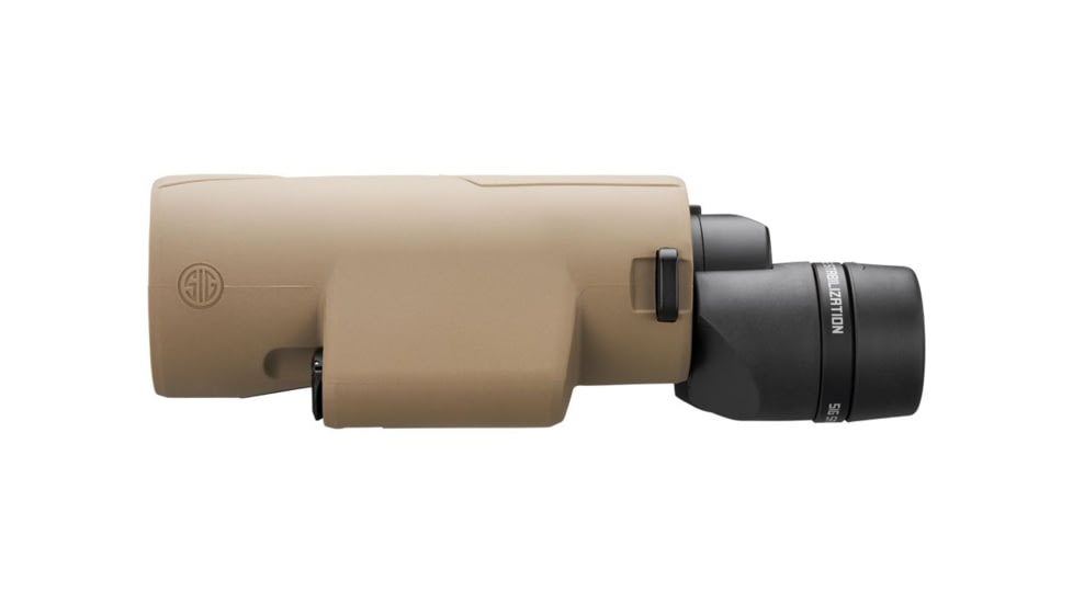 SIG SAUER ZULU6-HDX 16x50mm Schmidt-Pechan Prism PRO Image Stabilized Binocular, FDE, SOZ6WP1650