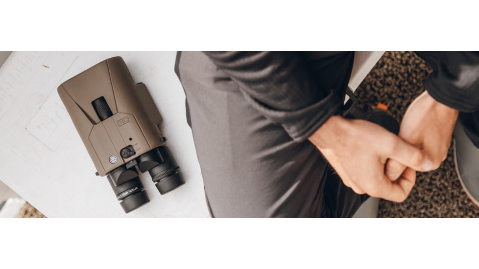 SIG SAUER ZULU6-HDX 16x50mm Schmidt-Pechan Prism PRO Image Stabilized Binocular, FDE, SOZ6WP1650