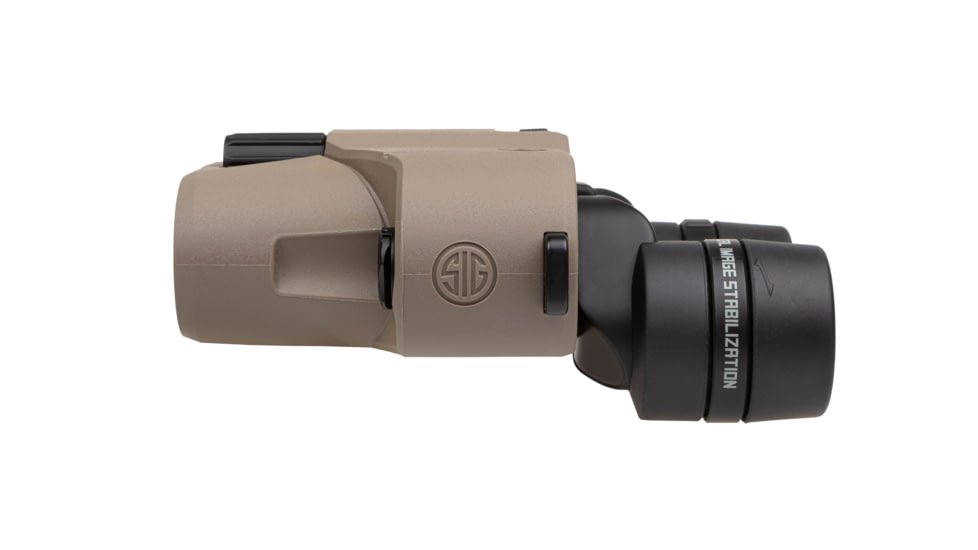 SIG SAUER ZULU6 HDX OIS 10x30mm Schmidt-Pechan Prism Binocular, FDE, SOZ6WP10