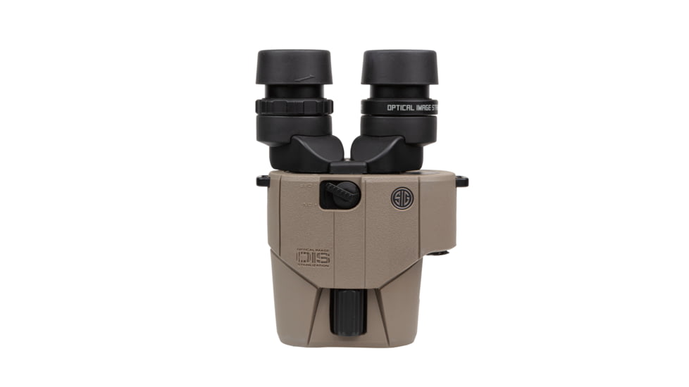 SIG SAUER ZULU6 HDX OIS 10x30mm Schmidt-Pechan Prism Binocular, FDE, SOZ6WP10