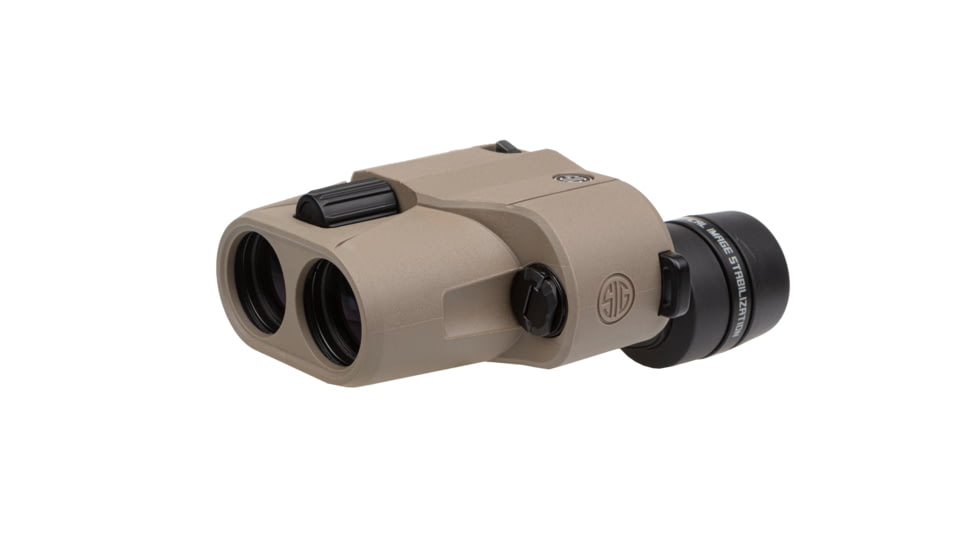SIG SAUER ZULU6 HDX OIS 10x30mm Schmidt-Pechan Prism Binocular, FDE, SOZ6WP10