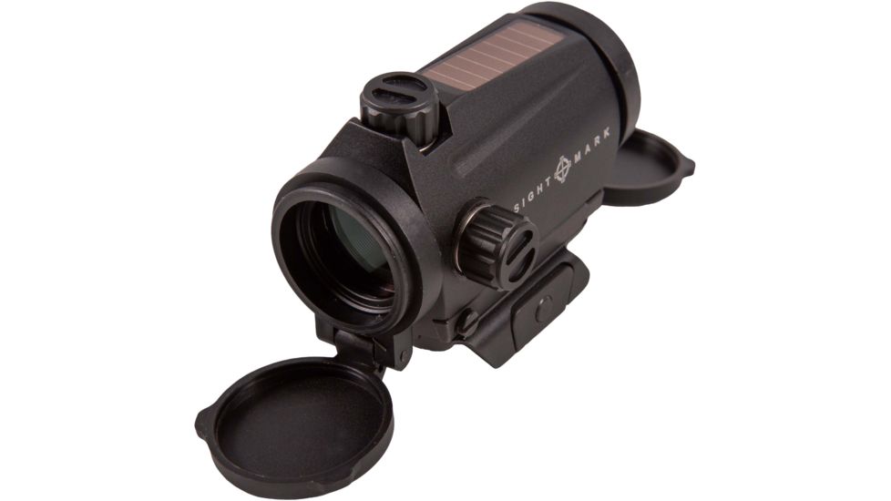 SightMark 1x-28mm Element Mini Solar Red Dot, Red, 3 MOA Dot, 1 MOA, Black, SM26041