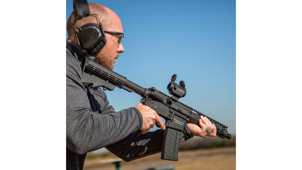 SightMark 1x-28mm Element Mini Solar Red Dot, Red, 3 MOA Dot, 1 MOA, Black, SM26041