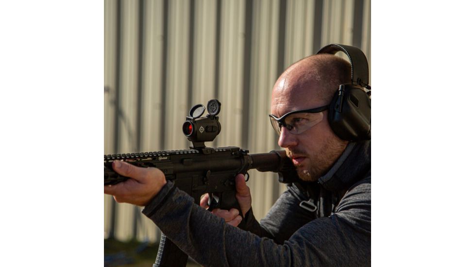 SightMark 1x-28mm Element Mini Solar Red Dot, Red, 3 MOA Dot, 1 MOA, Black, SM26041