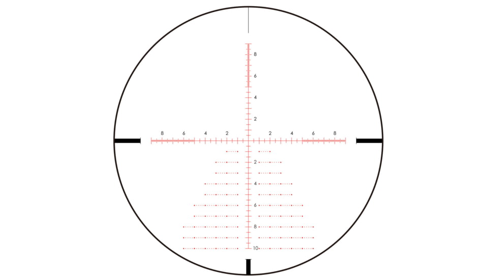 SightMark 3-18x50mm Presidio LR2 Riflescope, 30mm, First Focal Plane, Red Illuminated Reticle, Black, SM13141LR2