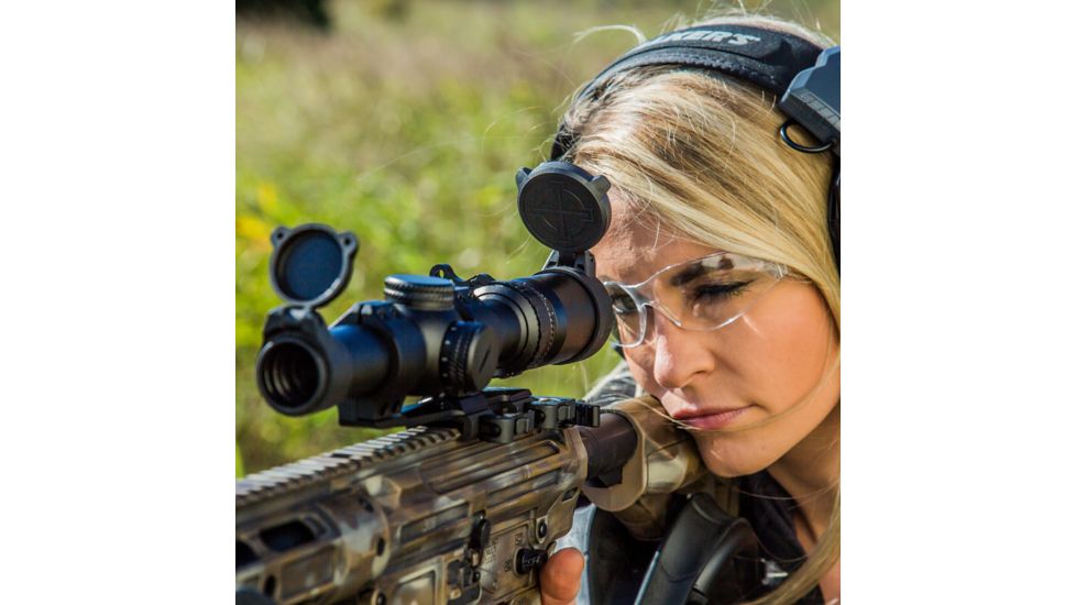 SightMark Citadel Rifle Scope, 1-10x24mm, 30mm Tube, Second Focal Plane, HDR Red Illuminated Reticle, Matte, Black, SM13138HDR