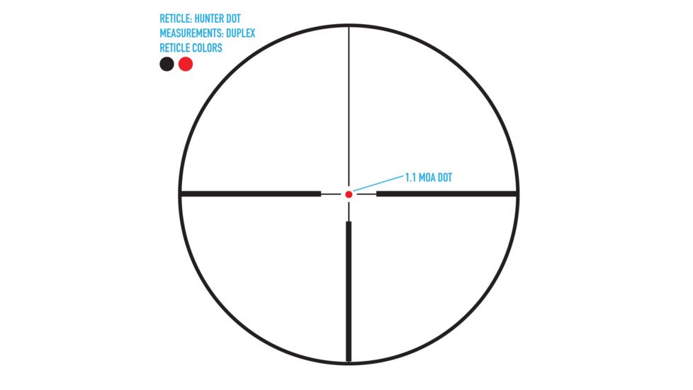 SightMark Core HX 3-12x56 HDR - Hunter Dot Reticle SM13080HDR