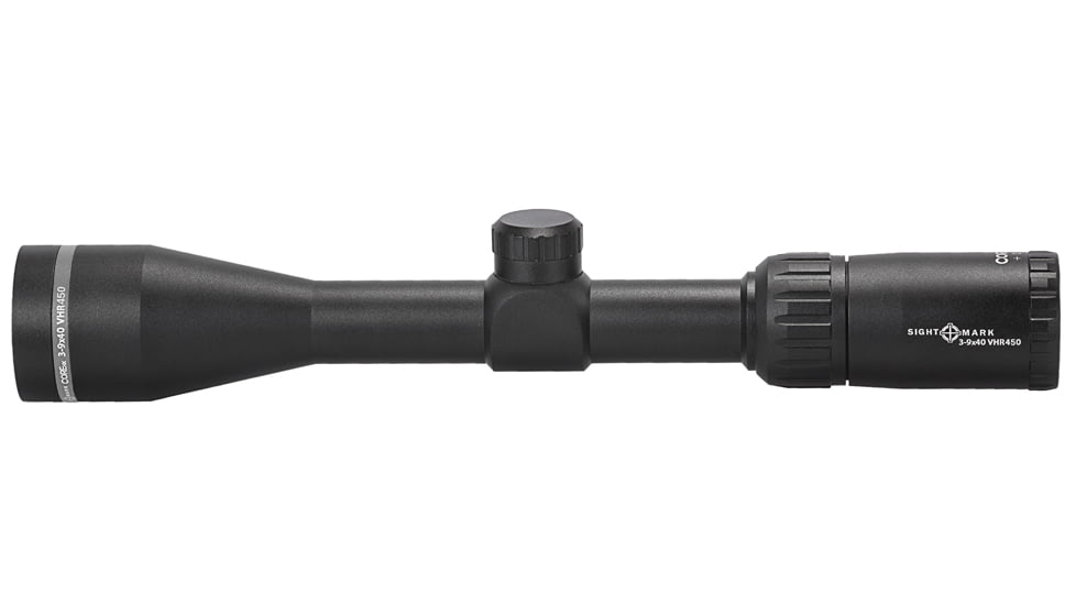 SightMark Core HX 3-9x40VHR Venison Hunter Rifle Scope, 450 Bushmaster Reticle, Black, SM13068VHR-450BM