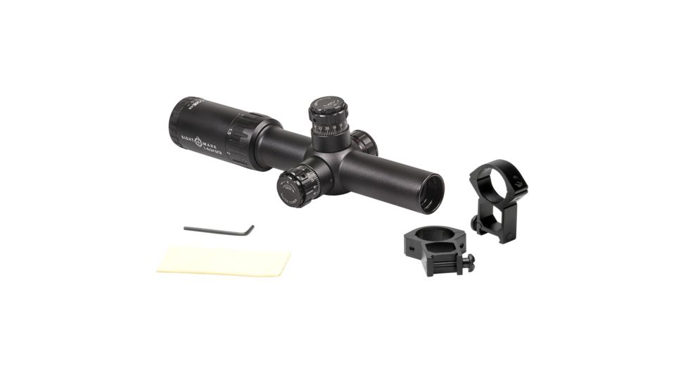 SightMark Core TX 1-4x24DCR .223/.308 BDC Dual Caliber Rifle Scope SM13072DCR