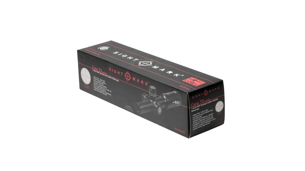 SightMark Core TX 1-4x24DCR .223/.308 BDC Dual Caliber Rifle Scope SM13072DCR