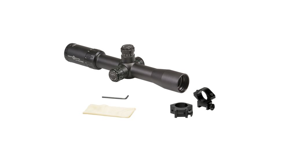 SightMark Core TX 2.5-10x32DCR .223/.308 BDC Dual Caliber Rifle Scope SM13073DCR