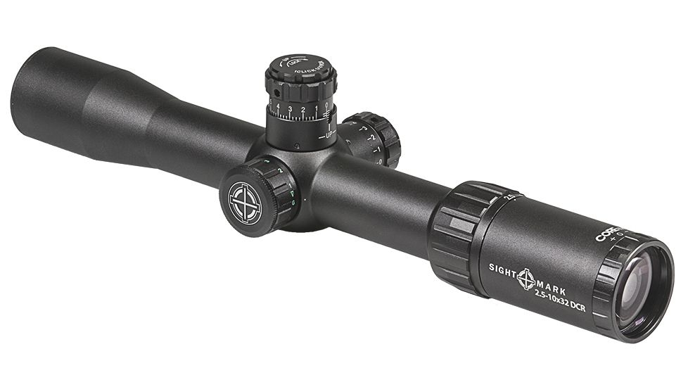 SightMark Core TX 2.5-10x32DCR .223/.308 BDC Dual Caliber Rifle Scope SM13073DCR