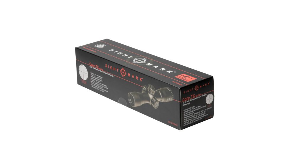 SightMark Core TX 4x32DCR .223/.308 BDC Dual Caliber Rifle Scope, Black, SM13078DCR