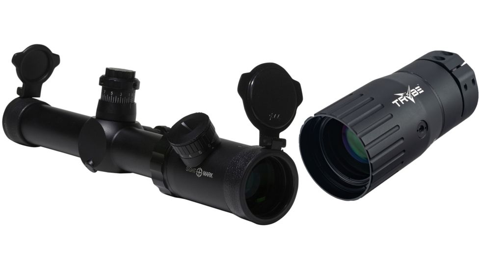 Sightmark Ezekiel 1-10x24 Rifle Scope SM13023 with Trybe Optics Enhancer
