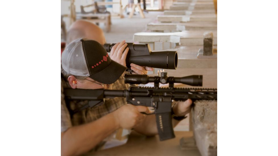 SightMark Latitude 15-45x60 Spotting Scope, Black, SM11033