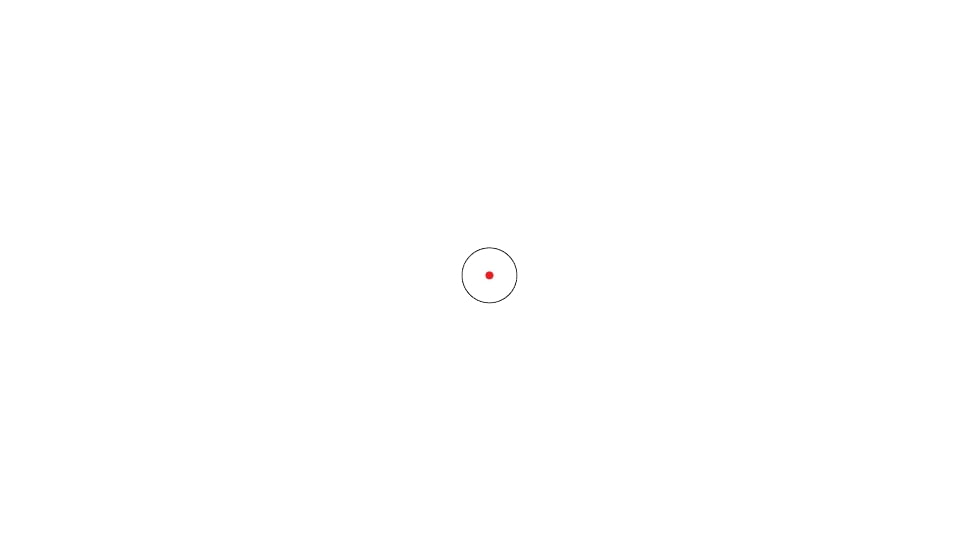 SightMark MTS-Mini Solar 1x22mm Red Dot, 3 MOA Red Dot Reticle, SM26061