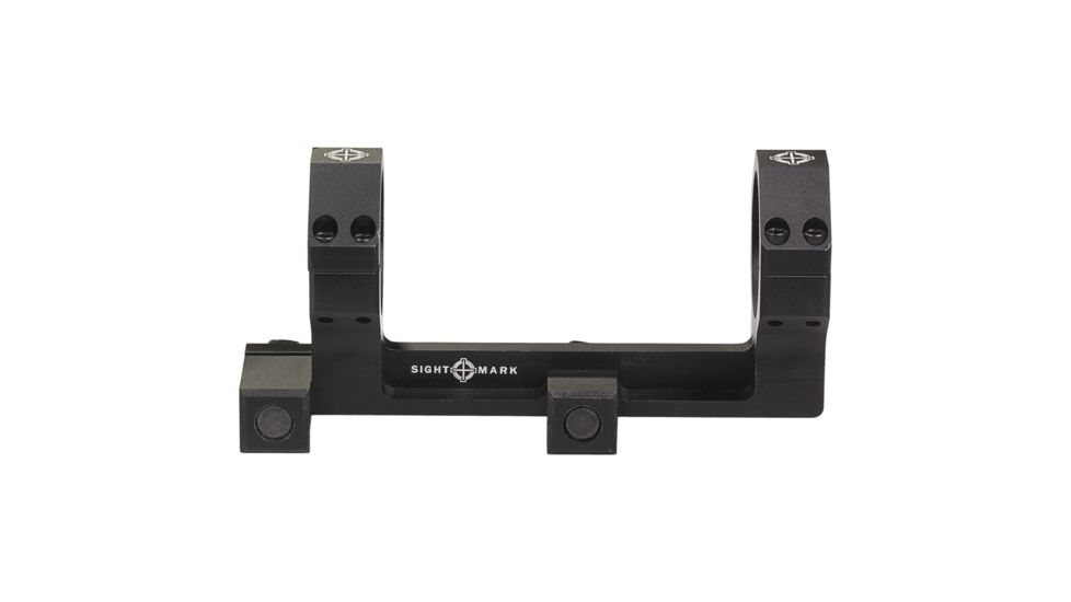 SightMark SM34018 1-Pc Base &amp; Ring Combo For AR-15 Cantilever Style Black Finish