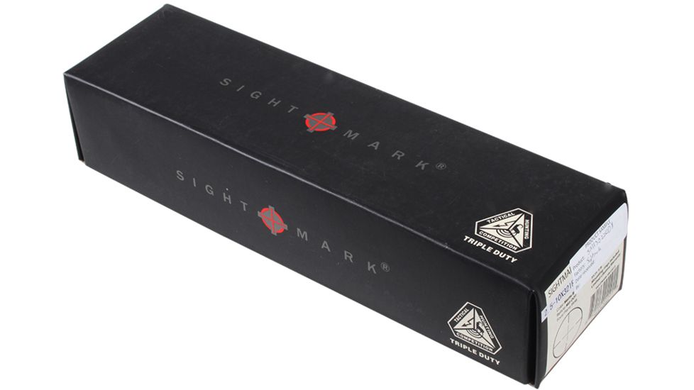 Sightmark Triple Duty 2.5-10x32 Waterproof Rifle Scope, Black, Mil-Dot Dot Reticle SM13022MDD