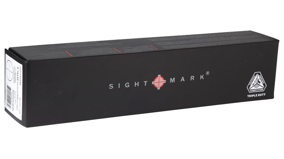 Sightmark Triple Duty 4-16x44 Waterproof Tactical Rifle Scope, Matte Black, MilDot Reticle - SM13017