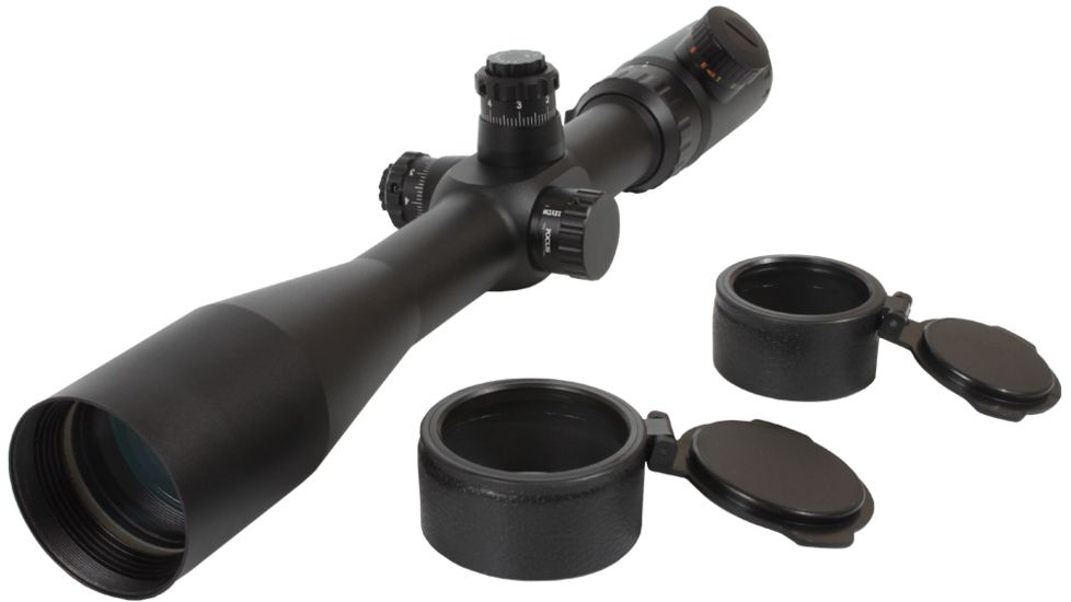 Sightmark Triple Duty 4-16x44 Waterproof Tactical Rifle Scope, Matte Black, MilDot Reticle - SM13017