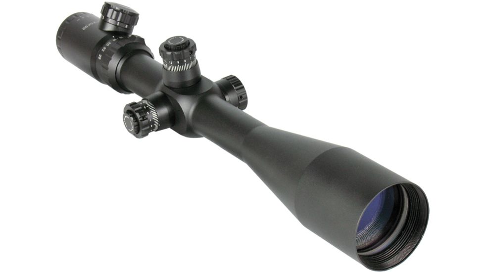SightMark Triple Duty 8.5-25x50 Tactical Rifle Scope, Matte Black, Mil Dot Reticle SM13011