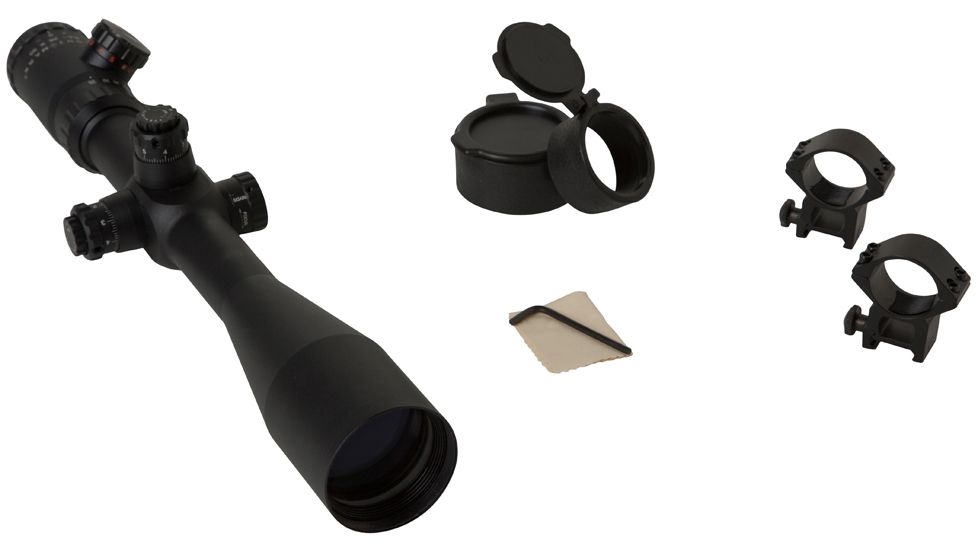 SightMark Triple Duty 8.5-25x50 Tactical Rifle Scope, Matte Black, Mil-Dot Dot Reticle SM13011MDD