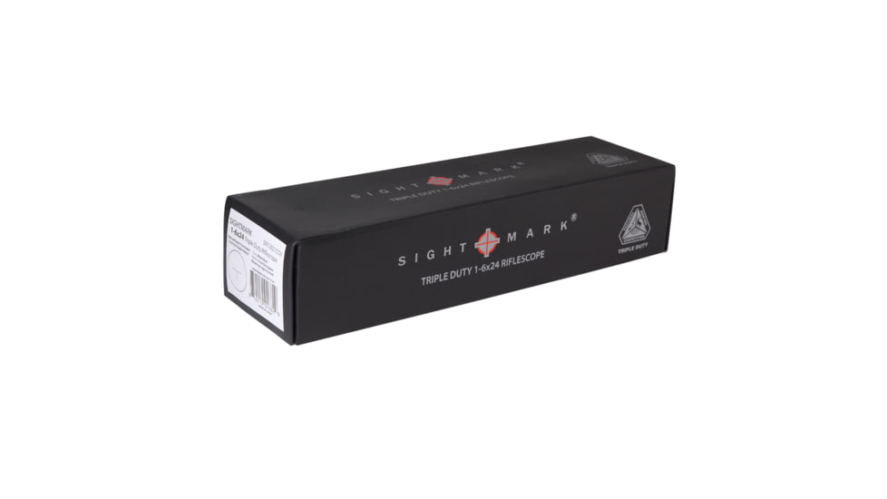 Sightmark Triple Duty M4 1-6x24 Waterproof Rifle Scope, Duplex Reticle, SM13021DX