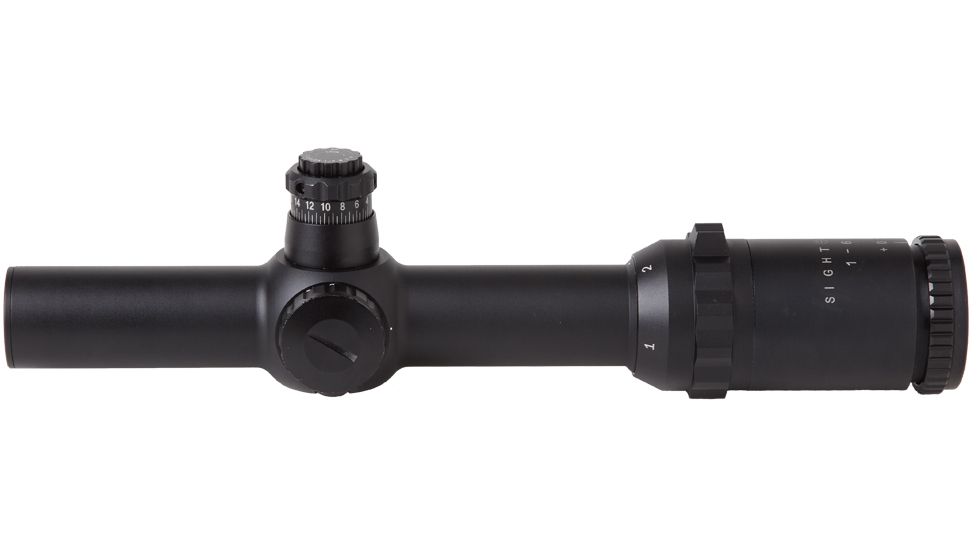 Sightmark Triple Duty M4 1-6x24 Rifle Scopes, 30 mm Tube, Second Focal Plane, Illuminated Red Circle Dot Duplex Reticle, Black, SM13021CDX