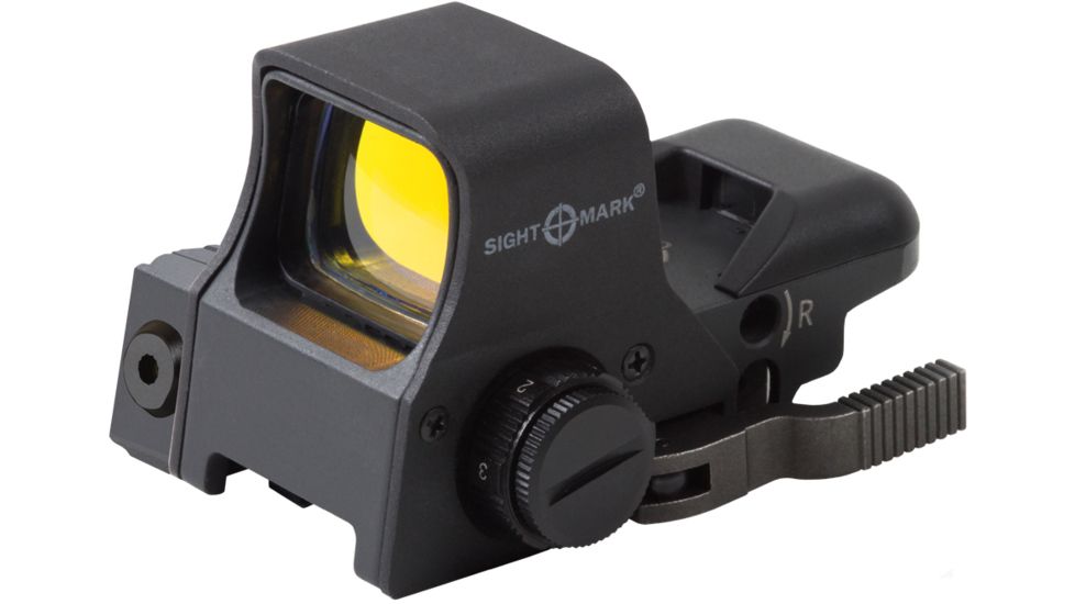 Factory DEMO Sightmark Ultra Dual Shot 1x24mm 4 Pattern MOA Reticle Pro Spec NV QD Red Dot Sight, Black, SM14003-DEMO