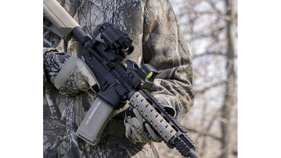 Factory DEMO Sightmark Ultra Dual Shot 1x24mm 4 Pattern MOA Reticle Pro Spec NV QD Red Dot Sight, Black, SM14003-DEMO