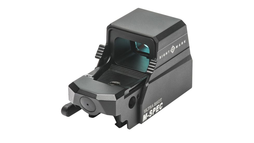 Sightmark Ultra Shot M-Spec LQD Reflex Sight, 65 MOA Circle Dot, Black, SM26034