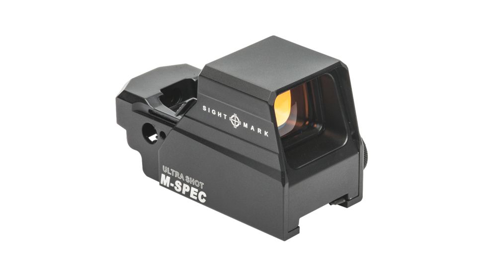 Sightmark Ultra Shot M-Spec LQD Reflex Sight, 65 MOA Circle Dot, Black, SM26034