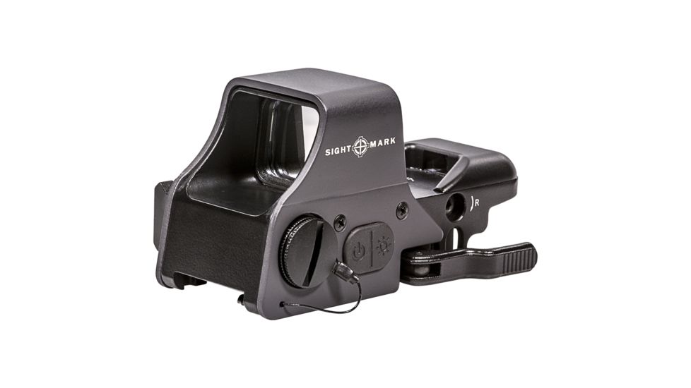 OpticsPlanet Exclusive SightMark Ultra Shot Plus Grey Red-Dot Sight, Black, SM26012