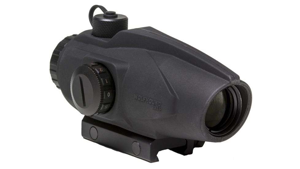 OpticsPlanet Exclusive Refurbished, Sightmark Wolfhound 3x24 HS-223 Prismatic Weapon Red Dot Sight, Black, SM13025
