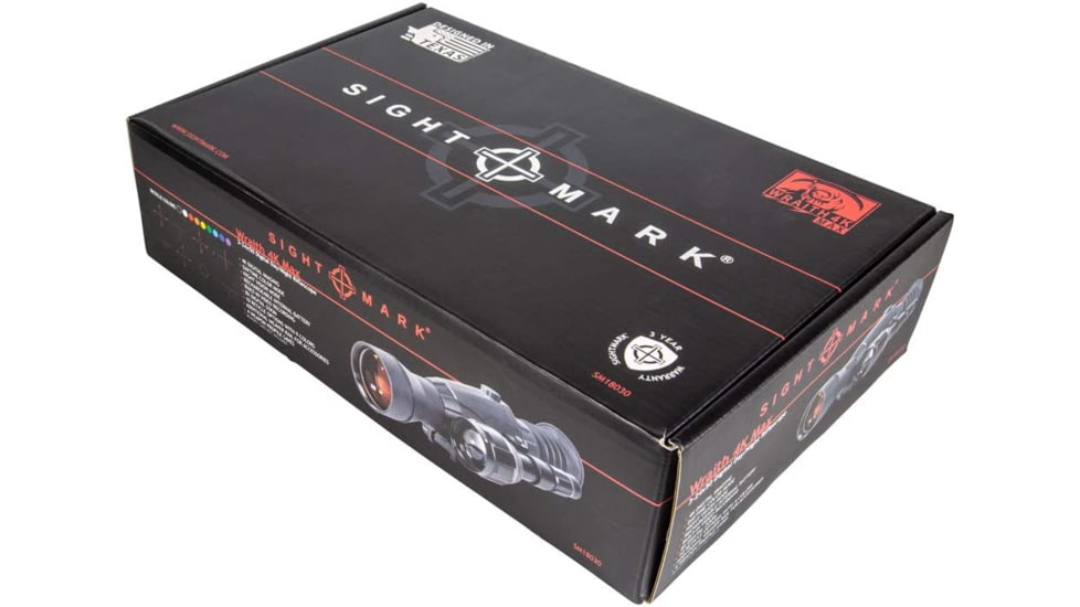 Sightmark Wraith 4K Max Digital Rifle Scope, 3-24x50mm, 50mm Tube, Second Focal Plane, w/IR LED Illuminator, Black, SM18030