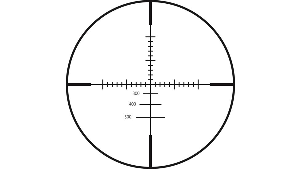 Sightron S-TAC Rifle Scope, 2-10x32mm, 30mm Tube, Second Focal Plane, HHR2 Reticle, Matte, Black, 26011