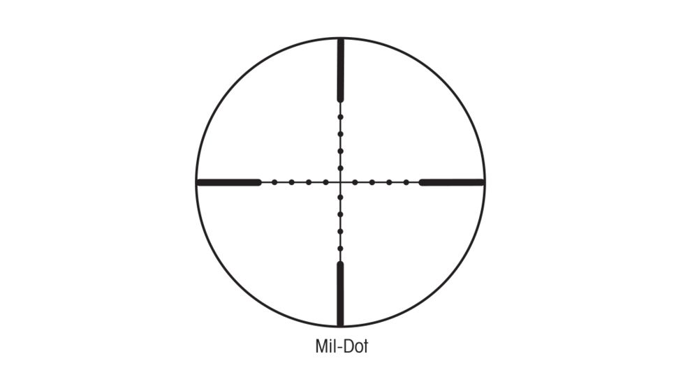 Sightron Rifle Scope Sightron SIII 30mm, 8-32, Zero Stop, Mil-Dot, Black, 8-32x56, 25172