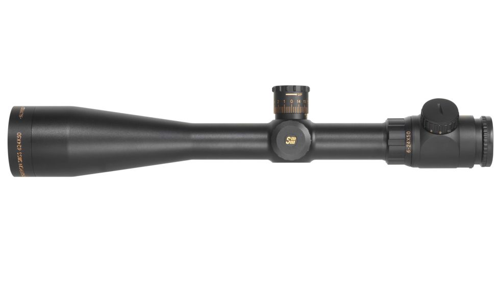 Sightron Rifle Scope Sightron SV 34mm, Zero Stop, MOA-H, Black, 10-50X60, 27011