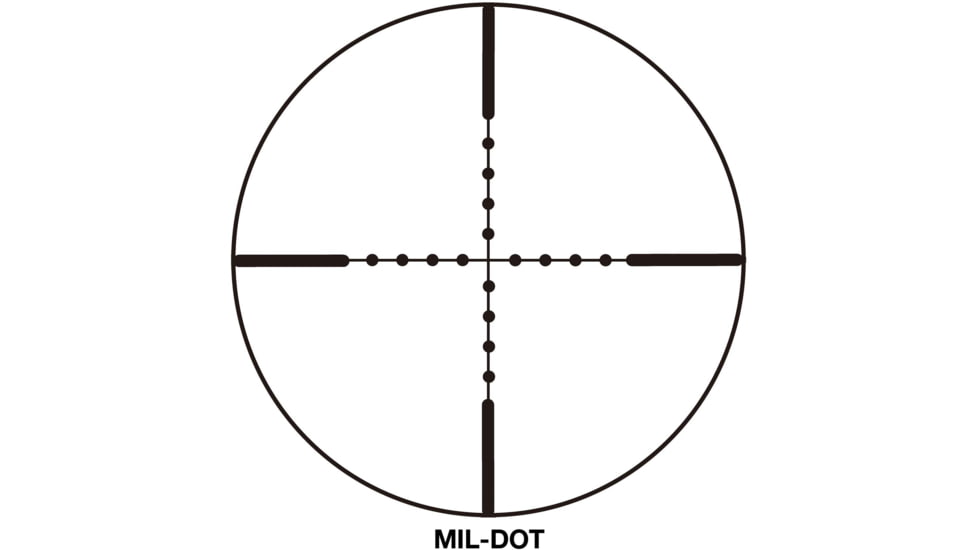 Sightron S1 Series 4-12x40mm 1in Tube Second Focal Plane G2 Riflescope, Mil-Dot Matte, Black, 32009