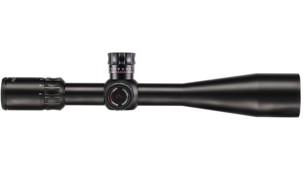 Sightron SIII PLR Rifle Scope, 6-24x50mm, Zero Stop, MOA-H 24X IR Reticle, Black, Medium, 28002