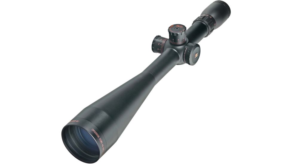 Sightron SIII Rifle Scope, 10-50x60mm, 30mm Tube, LR MOA-1 Reticle, Black, Medium, 25208