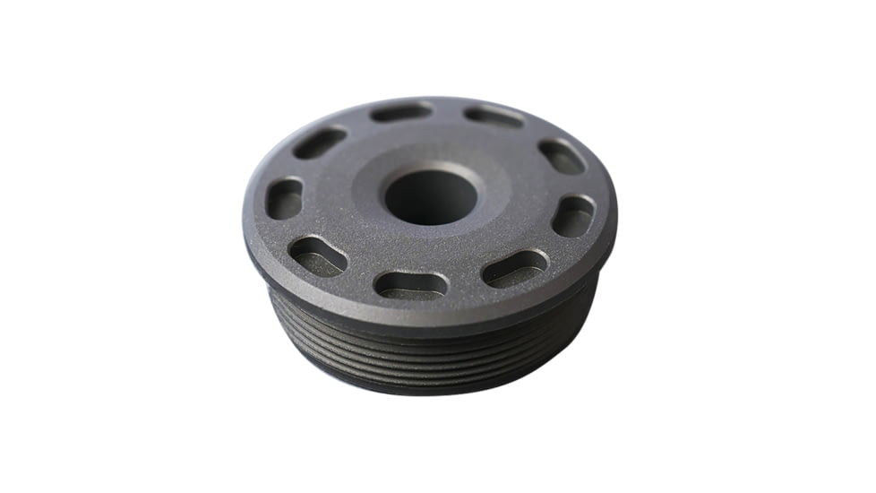 SilencerCo Bravo Front Cap 30 Cal Titanium Black, AC5390