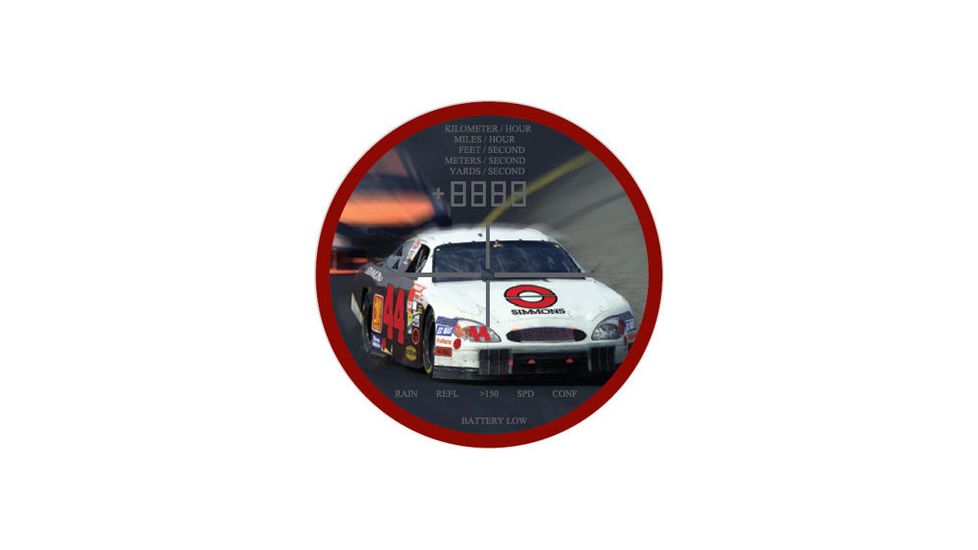 Simmons 1000 Range Finder measures speeds up to 400 MPH