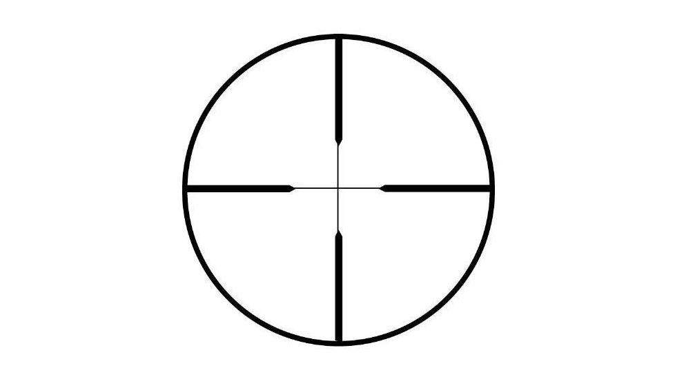 Simmons Aetec Rifle Scope, 4-14x44mm, Illuminated Truplex Target Turret, Black Matte, 5A41444TI
