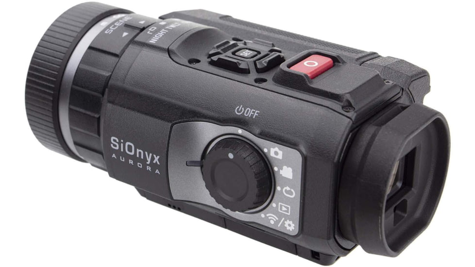 SiOnyx Aurora BLACK Night Vision Monocular w/ Picatinny Rail Mount, Black, C011200