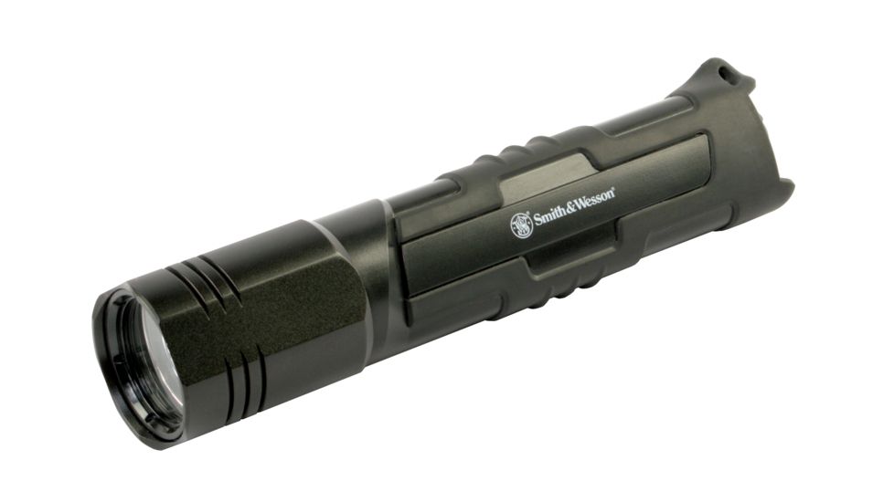 Smith &amp; Wesson Galaxy Pro CREE LED Tactical Flashlight, Black body/White LED 110236