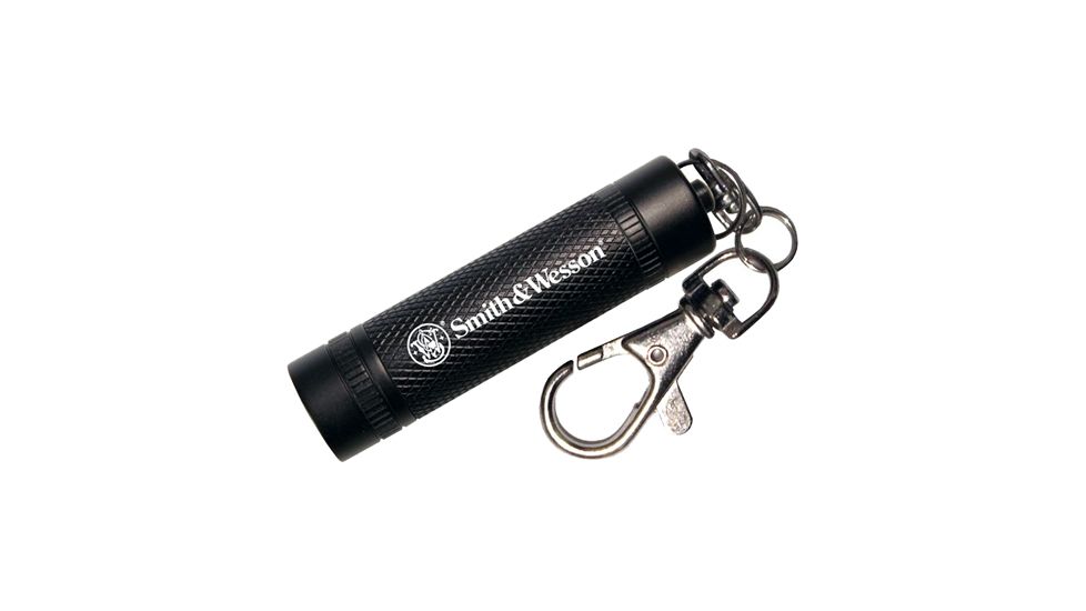 Smith &amp; Wesson Galaxy Ray Flashlight, Black body, White LED 110198