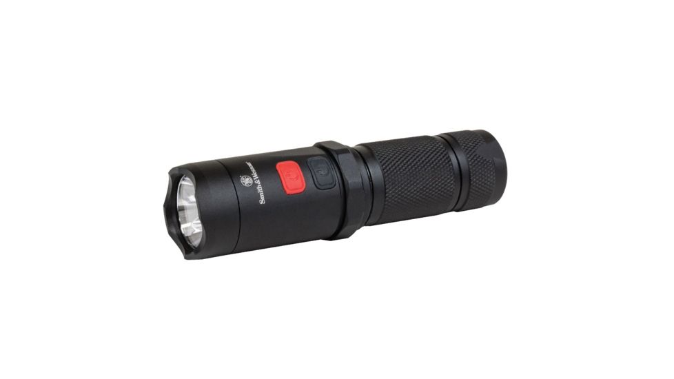 Smith &amp; Wesson Night Guard Elite Dual-Beam Flashlight, Black 1097656