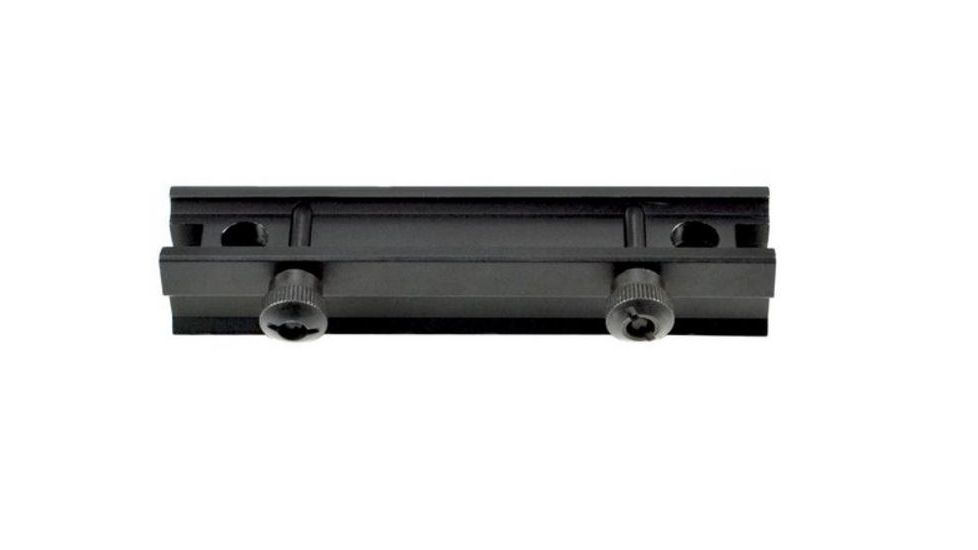 Sniper 1.22 in High Profile Riser Rifle Scope Mount - 13 Picatinny Slots, Black MRSLH